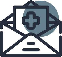 Envelope Creative Icon Design vector