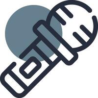 Microphone Creative Icon Design vector