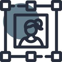 Image Editor Creative Icon Design vector