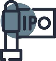 Ipo Creative Icon Design vector