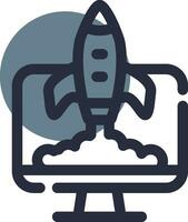 Startup Creative Icon Design vector