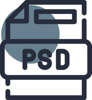 diseño de icono creativo de archivo psd vector