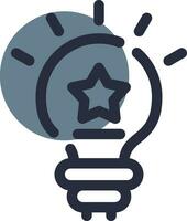 Idea Creative Icon Design vector