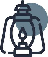 Lantern Creative Icon Design vector