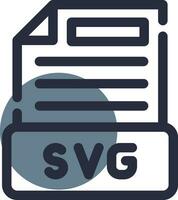 Svg File Creative Icon Design vector