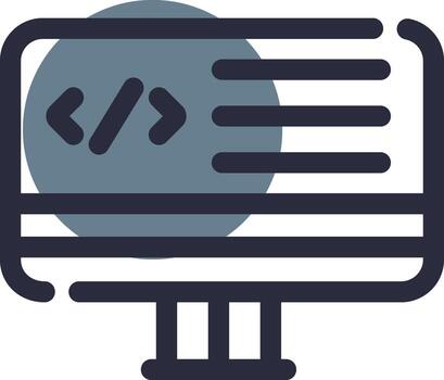 Web Programming Creative Icon Design vector