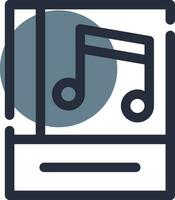 Music Education Creative Icon Design vector