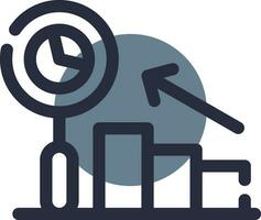 Predictive Analytics Creative Icon Design vector