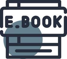 Ebooks Creative Icon Design vector