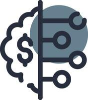 Intelligence Creative Icon Design vector