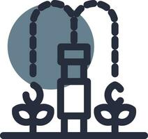 Automatic Irrigation Creative Icon Design vector