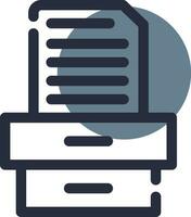 Project Inbox Creative Icon Design vector
