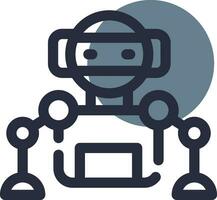 Robot Creative Icon Design vector