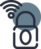 Smart Lock Creative Icon Design vector