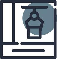 Autonomous Robotics Creative Icon Design vector