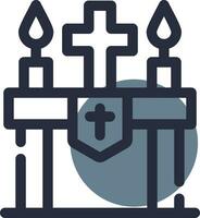 Altar Creative Icon Design vector