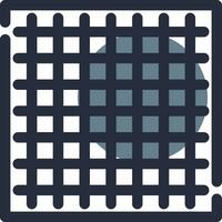 Grid Creative Icon Design vector