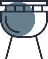 Barbecue Creative Icon Design vector