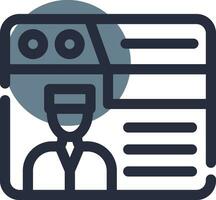 Documentation Portal Creative Icon Design vector