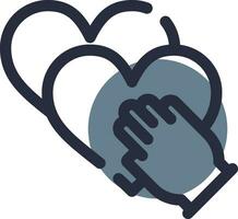 Make a Pledge Creative Icon Design vector