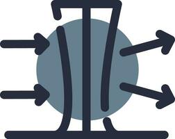 Normal Index Lenses Creative Icon Design vector