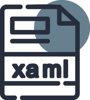 xaml creativo icono diseño vector