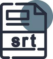 srt Creative Icon Design vector