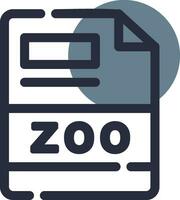 zoo creativo icono diseño vector