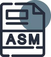 ASM Creative Icon Design vector