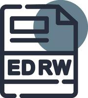 EDRW Creative Icon Design vector