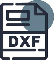 DXF Creative Icon Design vector