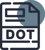 DOT Creative Icon Design vector