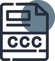 CCC Creative Icon Design vector