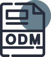 ODM Creative Icon Design vector