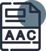 AAC Creative Icon Design vector