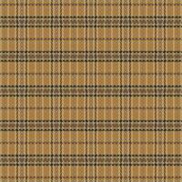 Tartan plaid pattern with texture and coffee color. vector