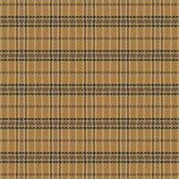 Tartan plaid pattern with texture and coffee color. vector