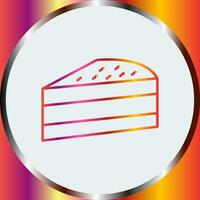 Cake Slice Vector Icon