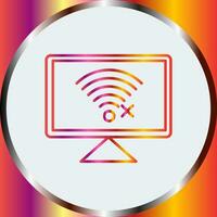 Disconnected Network Vector Icon