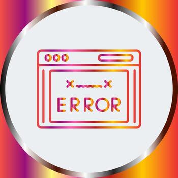 Error Code Vector Icon