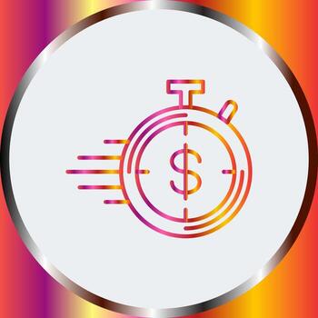 icono de vector de temporizador