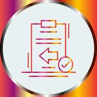 Return Vector Icon
