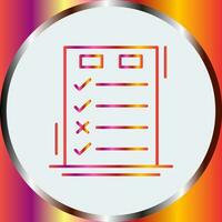 Today to Done CheckList Vector Icon