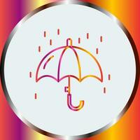 Raining Vector Icon