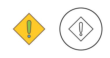 Caution Sign Vector Icon