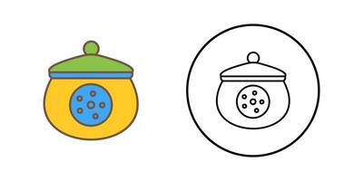 Cookie Jar Vector Icon