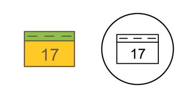 icono de vector de gestión de eventos único