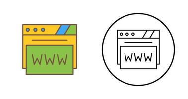 Web Browser Vector Icon