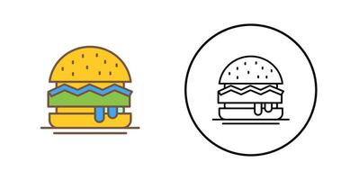 Hamburger Vector Icon