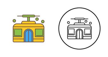 Cable Car Vector Icon